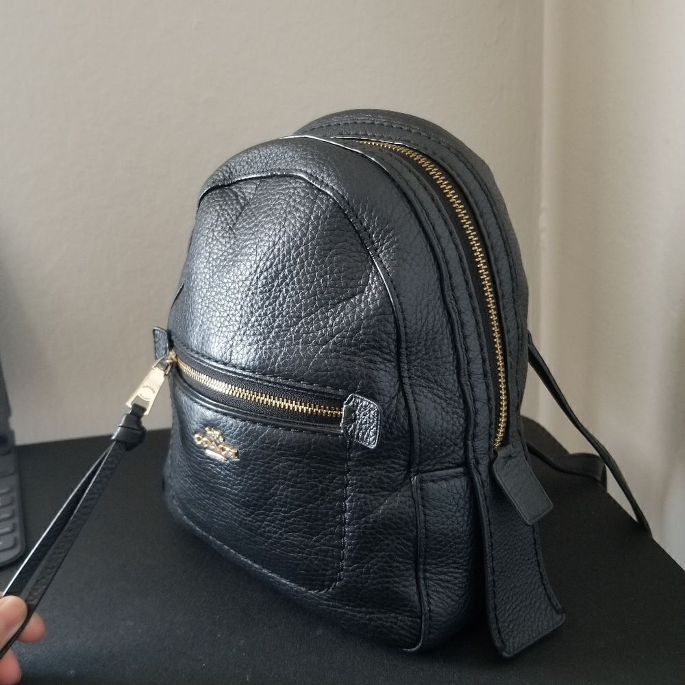 Coach Leather Mini Backpack - Picture 4 of 11